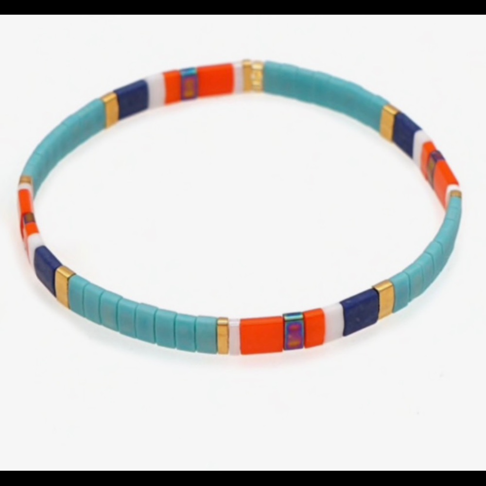 Cerulean Tila bracelet